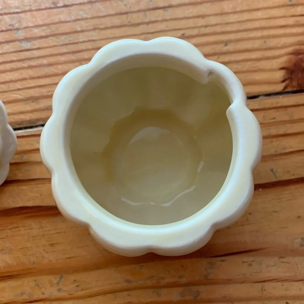 White ceramic pumpkin home decor! Like new! - Picture 5 of 10